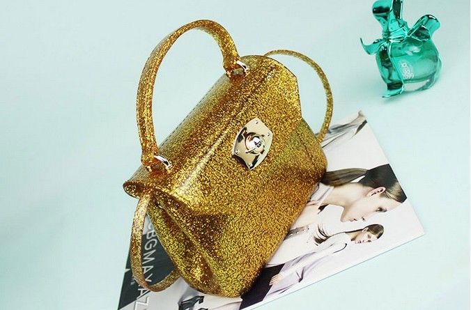 Designer Womens Satchel Candy Bag Jelly Bag Sweet Tote Handbag Small ...