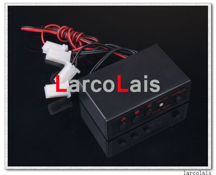 Ámbar 4x3 LED Estroboscópico Flash Advertencia EMS Coche Camión Luz Intermitente Bomberos Luces 4 x 3
