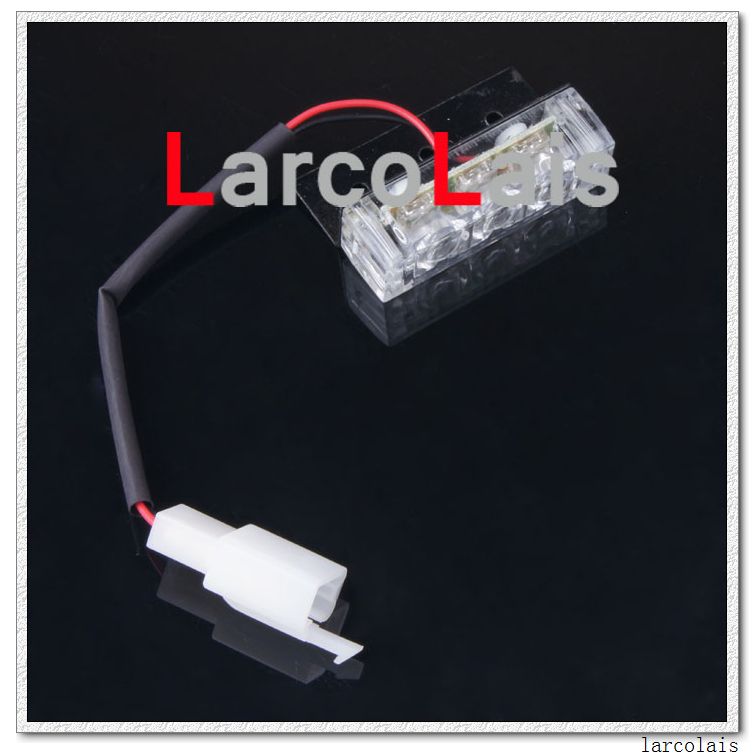 New 4x3 LED Strobe Flashing Lights Grille Emergency White Amber Specify Color by Comment DLCL86107201979