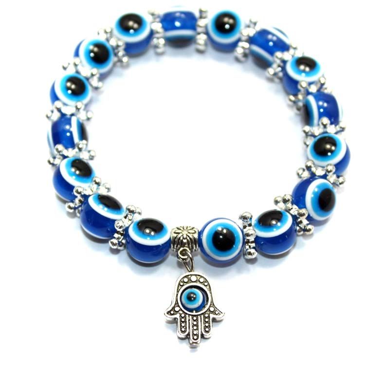 Turkey Evil Eye Charms Bracelet Resins, Plastics Charms Beads 2016 New ...