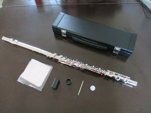 Atacado Novos 16 furos fechados flauta C KEY modelo desempenho de flauta niquelada em Promoção