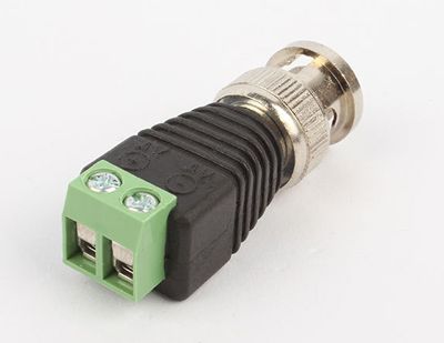 Coax Cat5 Kamera CCTV BNC Video Balun Konnektör Dönüştürücü Adaptör 100 adet / grup Express ücretsiz kargo