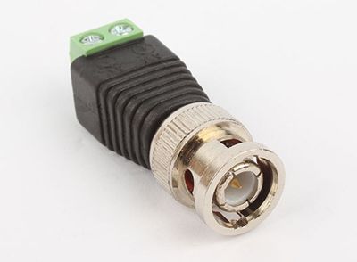 Coax Cat5 Kamera CCTV BNC Video Balun Konnektör Dönüştürücü Adaptör 100 adet / grup Express ücretsiz kargo