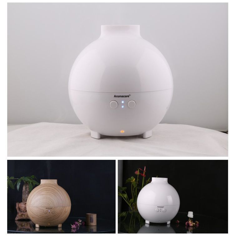 600 Ml Aroma Globe Oil Diffuser And Humidifier, Ultra Quiet Cool Mist