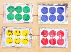 Smiling Face Best Mosquito Natural Repellent Patch Insect bug repellent sticker Camping PH1