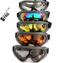 X400 Tactical Óculos De Esqui de Neve Móvel Da Motocicleta Goggle Eyewear ANSI Z87.1 strandard, 5 cores opcionais + Frete grátis