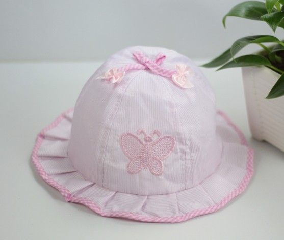 Cotton fight network children's bucket hats baby sun hat baby sun hat bonnet