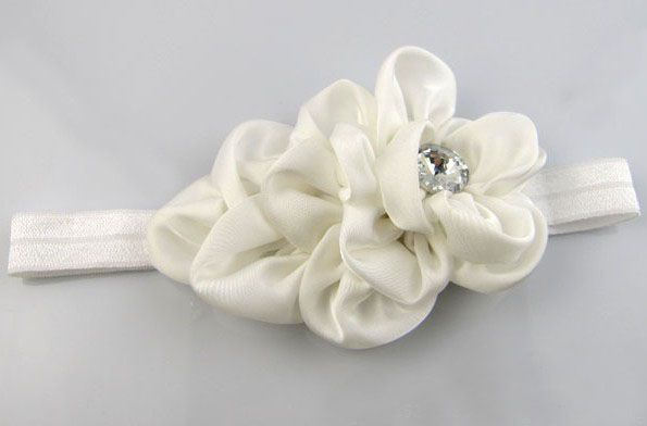 2013 Ny stil 20st Lovely Children's Crystal Bud Flower Headband Baby Headband