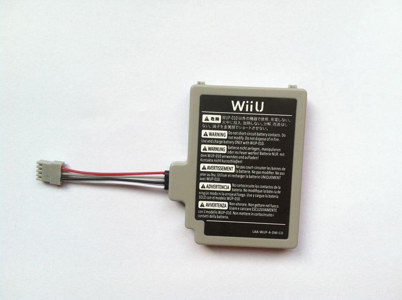 New High Capacity 3000mah Battery For Wii U Gamepad From Vgamepsp, 10.