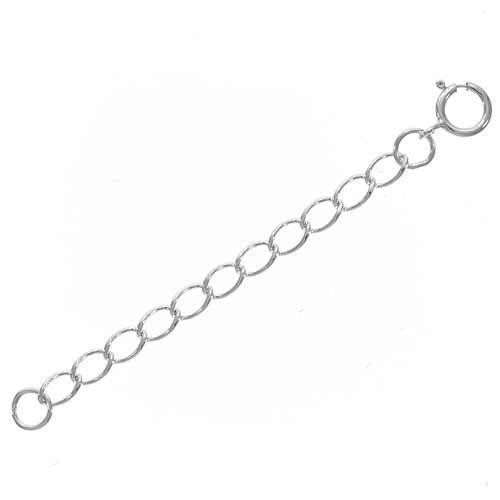 20 Pcs Necklace Bracelet Chain Extender ~ .925 sterling-silver ~ Two Length Option - 7.5cm (3 inch) -5cm (2 inch) Length