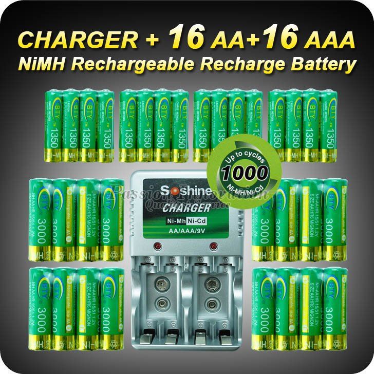 rechargeable battery set