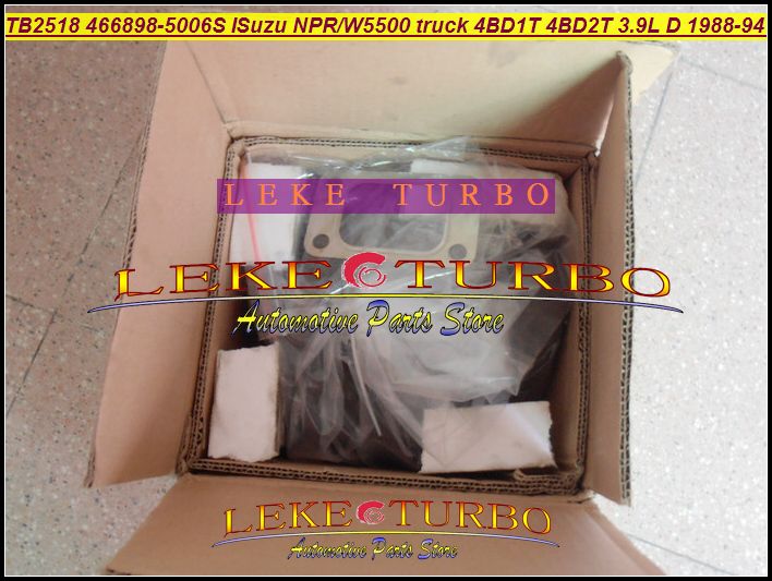 Hurtownie TB2518 466898 466898-5006s Turbo Turbosprężarka do Isuzu NPR W4 W5500 Diesel Truck 1988-1994 4BD1T 4BD2T 3.9L