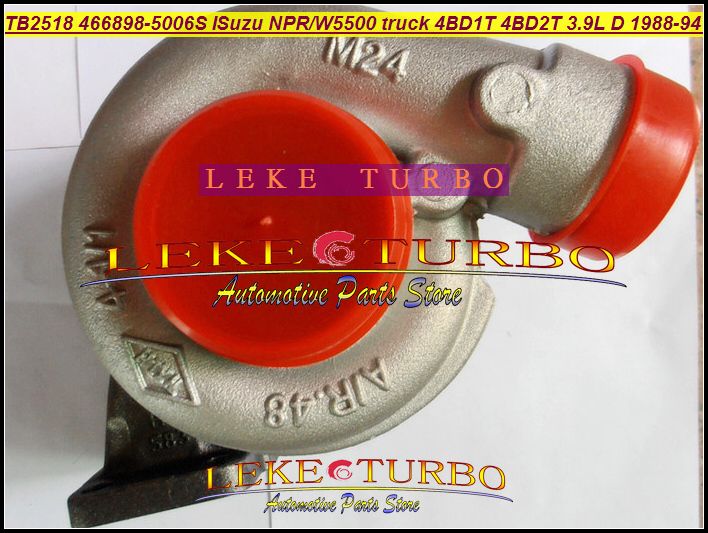 Toptan TB2518 466898 466898-5006S Turbo turbo ISUZU NPR W4 W5500 DIZEL kamyon için 1988-1994 4BD1T 4BD2T 3.9L