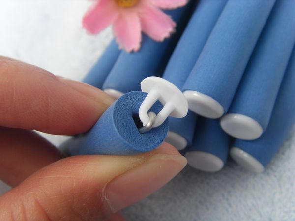 Hair Curler Makers Soft Foam Bendy Twisted Hair Rollers 180mm 10mm