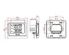 LCD-aanraakscherm programmeerbare digitale vloerverwarming thermostaat met vloer luchtsensor 110v en 220V voor optie Gratis verzending