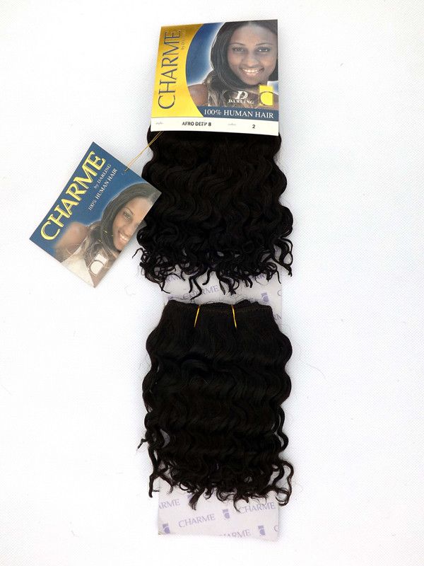 Darling Hair Charme Afro Deep 8 Color2 Deep Wave Human Hair Blend