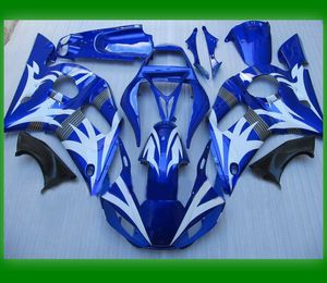 BODAYWORK FAIRING FÖR YAMAHA R6 YZF-R6 98 99 00 01 02 YZF-R6 YZFR6 1998 1999 2000 2001 2002 Blue 69M11