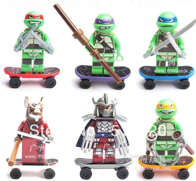 custom lego tmnt