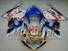 スズキGSXR 600 750 K1 2001 2002 2003 GSXR600 GSXR750 01 02 03 R600 R750無料ギフトボディワークセットのフェアリングセット