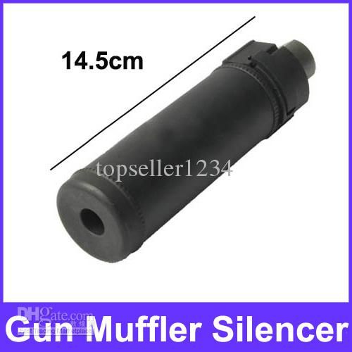 14.5CM Tactical Aluminum Alloy Gun Muffler Silencer From Alice321, 25.