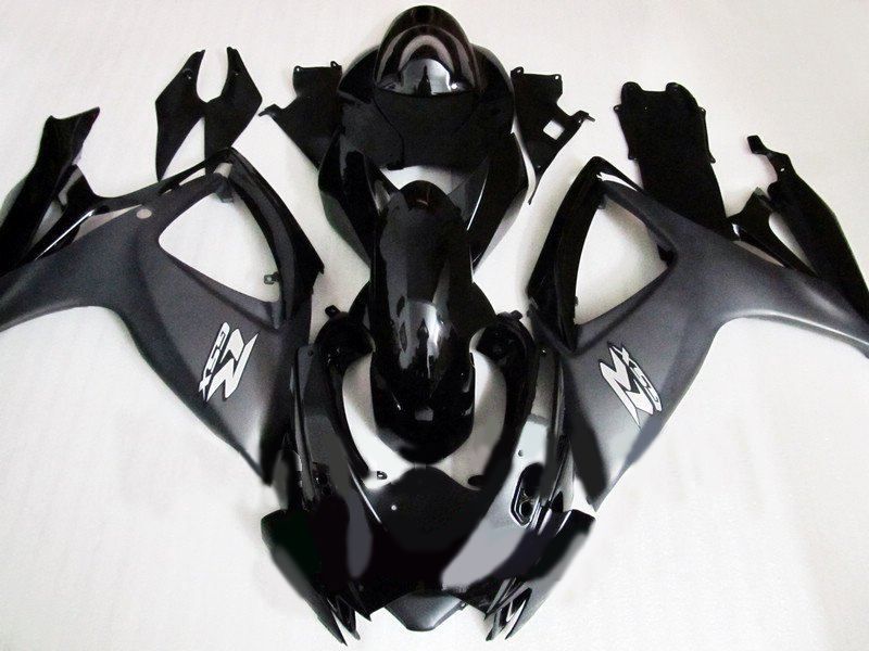 matte/gloss BK full fairing kit FOR GSXR 600 750 K6 GSXR600 GSXR750 06 07 R600 R750 2006 2007