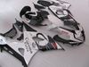 7 prezentów + Zestaw Fair Fairing Fair For Suzuki GSXR1000 K5 GSXR 1000 2005 2006 GSXR 1000 05 06 Czarna biała wtryskowa forma