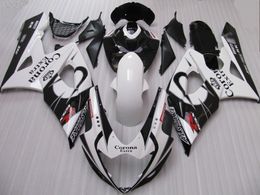 7 Gifts + Seat Cowl fairing kit for Suzuki GSXR1000 K5 GSXR 1000 2005 2006 GSXR 1000 05 06 black white injection Mould