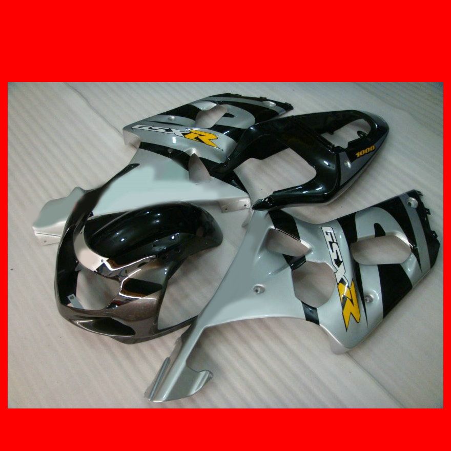 GSXR1000 K2 2000 2001 2002 GSXR 1000 00 01 02 için enjeksiyon kalıplı Fairng Kit