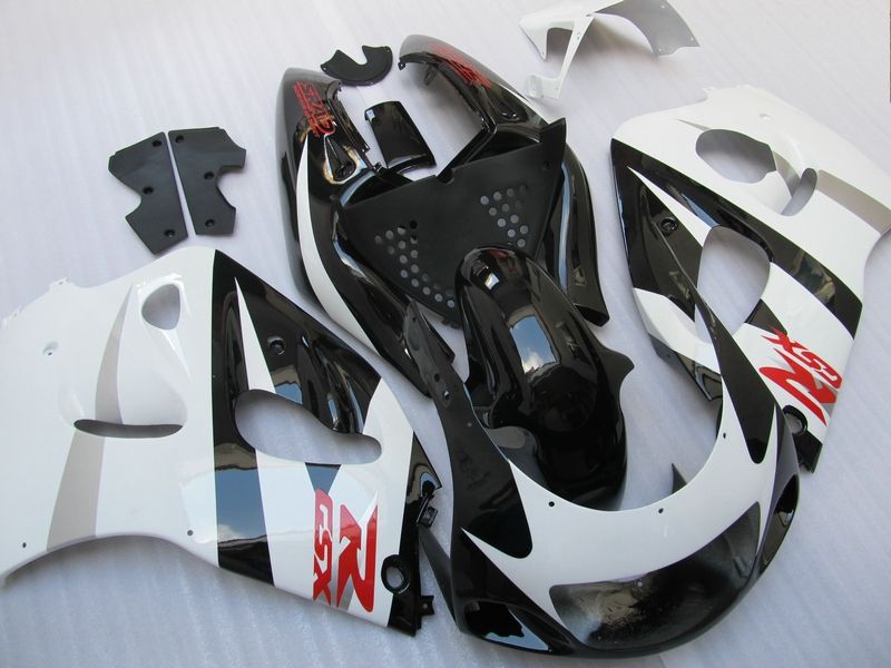

Gloss white black fairing kit FOR SUZUKI GSXR 600 750 1996 1997 1998 1999 2000 GSXR600 GSXR750 96 97 98 99, Multi-color