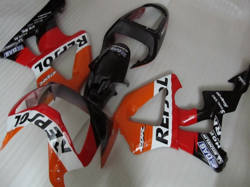 Professional Repsol Motocycle Fairing Zestaw dla Honda CBR900RR 929 2000 2001 CBR900 929RR CBR929 00 01 CBR929RR Fairing Fairings