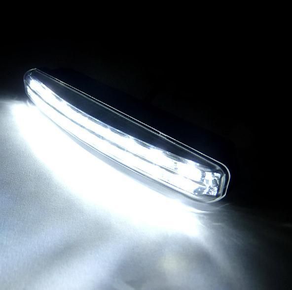 2013 New Wholesale Cheap Super White 8 LED Universal Car Light Daytime Running auto lamp