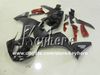 YAMAHA YZFR1 용 ABS 플라스틱 페어링 키트 2009 2010 2011 YZF R1 YZF-R1 09 10 11 YZF1000 G2b 평면 광택 블랙 리어 패러 글라이딩 용 부품