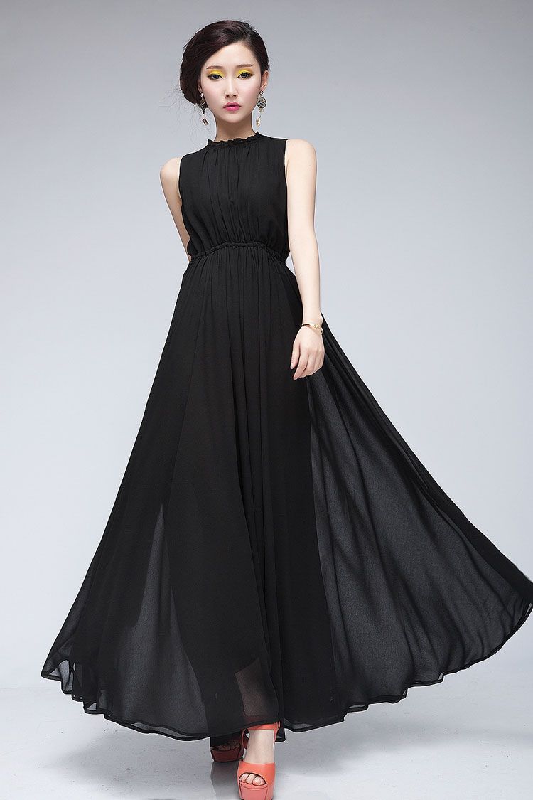 Women S Clothing Women Elegant Halter Chiffon Long Maxi Dress Wedding Cocktail Evening Party Gown Clothing Shoes Accessories Vishawatch Com