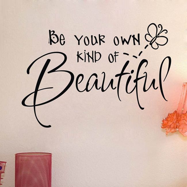 Be Your Own Kind Of Beautiful Wall Art new listing be your own kind of beautiful wall quotes stickers Be Your Own Kind Of Beautiful Wall Art new listing be your own kind of beautiful wall quotes stickers