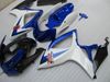 100% Fit Injectie Gevormde Fairing Kit voor Suzuki 2006 2007 GSX-R600 GSXR750 06 07 GSXR 600 750 K6 Blue Black Fairing 96Z72