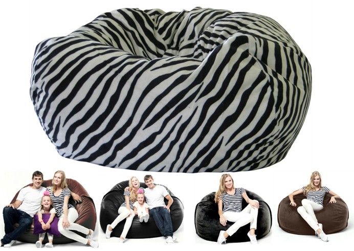 2018 Zebra Style Bean Bag Chair Big Beanbag Lounger Fashion S 2018 Zebra Style Bean Bag Chair Big Beanbag Lounger Fashion S Living Room And Outdoor From Recome 40 11 Dhgate Com