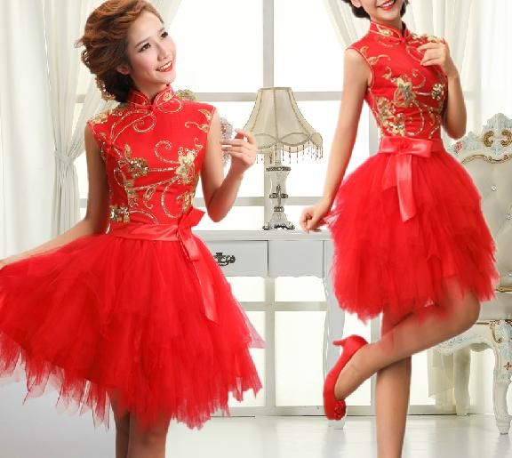 cheongsam bridesmaid dresses