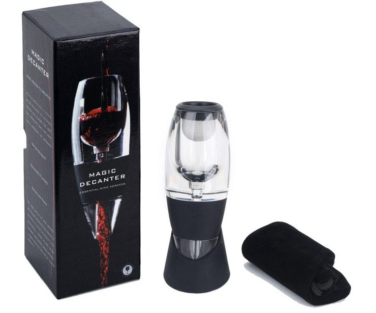 Lowest Price New Magic Decanter Essential RED Wine Aerator And Sediment