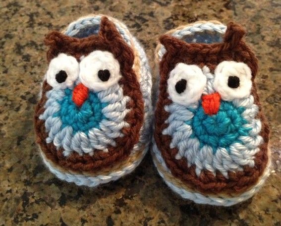 Baby Crochet Shoes Boys Handmade Animal Pattern Shoes Girls Bunny ...