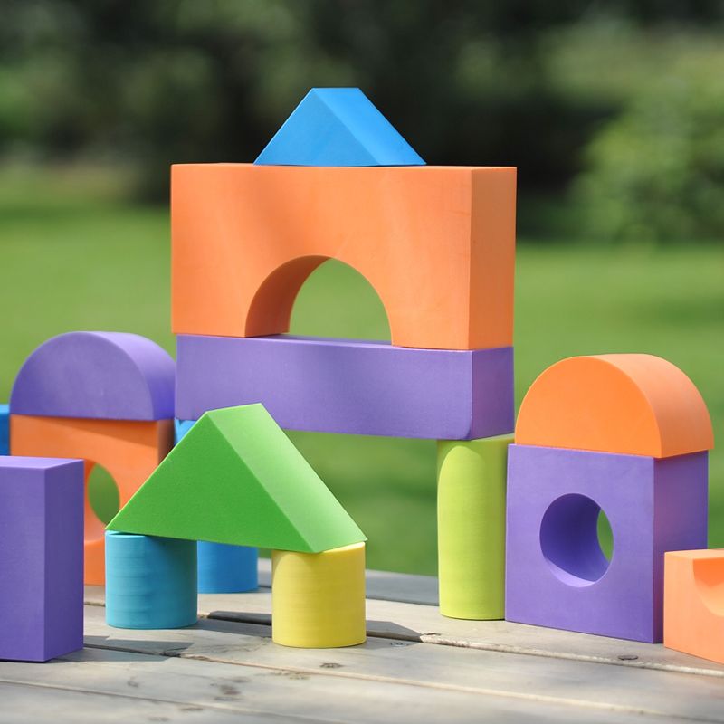 Large Eva Software Building Blocks Surf 011 Foam Blocks Assembling