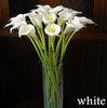 Verklig beröring stor storlek calla lily blommor konstgjorda callas blommor simulering pu calla liljor 8 färger för bröllop centerpieces fl7885239