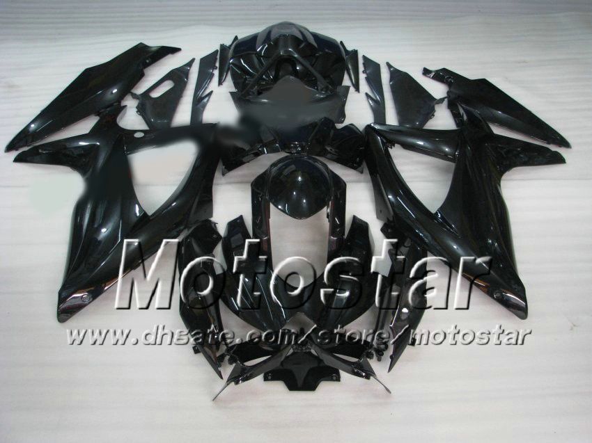 För Suzuki GSXR 600 750 2008 2009 2010 K8 GSXR600 GSXR750 08 09 10 GSX-R 600 750 Fairing Kit Insprutningsgjutning