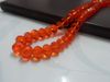 GRATIS Fartyg! 72PCS LOT 10mm Orange Kristaller Rundglas Loose Pärlor Fashion DIY Smycken Fynd