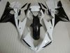 أسود أبيض ABS Fairing لياماها R6 2003 2004 2005 fairings YZFR6 03 04 05 طقم هدية كاملة + هدية مجانية