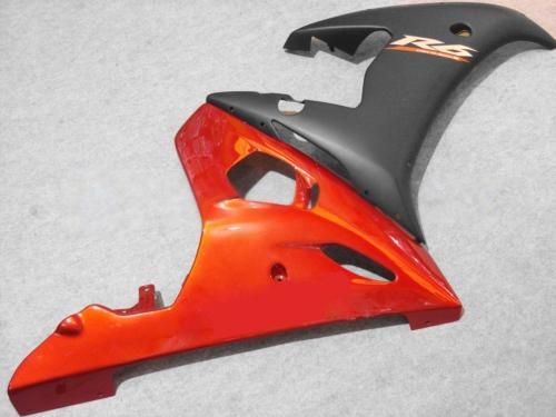 Kit de carénage noir orange pour yamaha yzf r6 2003 2004 2005 yzf-r6 03 04 05 yzfr6 600 03-05