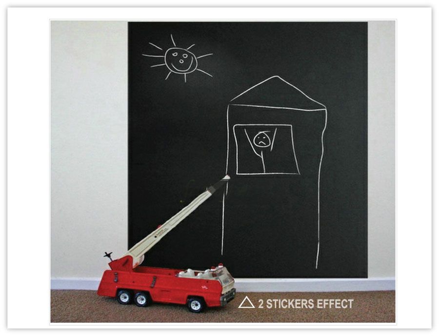 Vinyl Chalkboard Wall Stickers Removable Blackboard Decals Great Gift