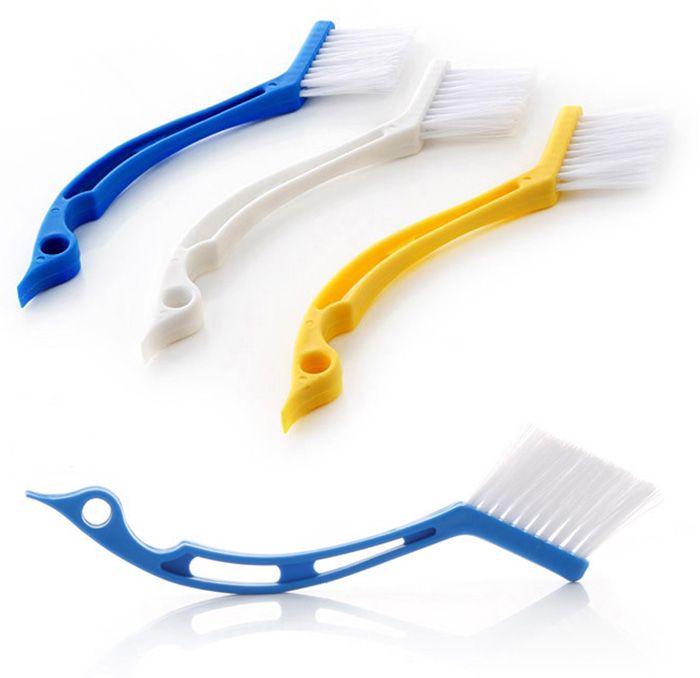 Ultra Practical Corner Edges Cleaning Brush Doors Windows Crevice Dust