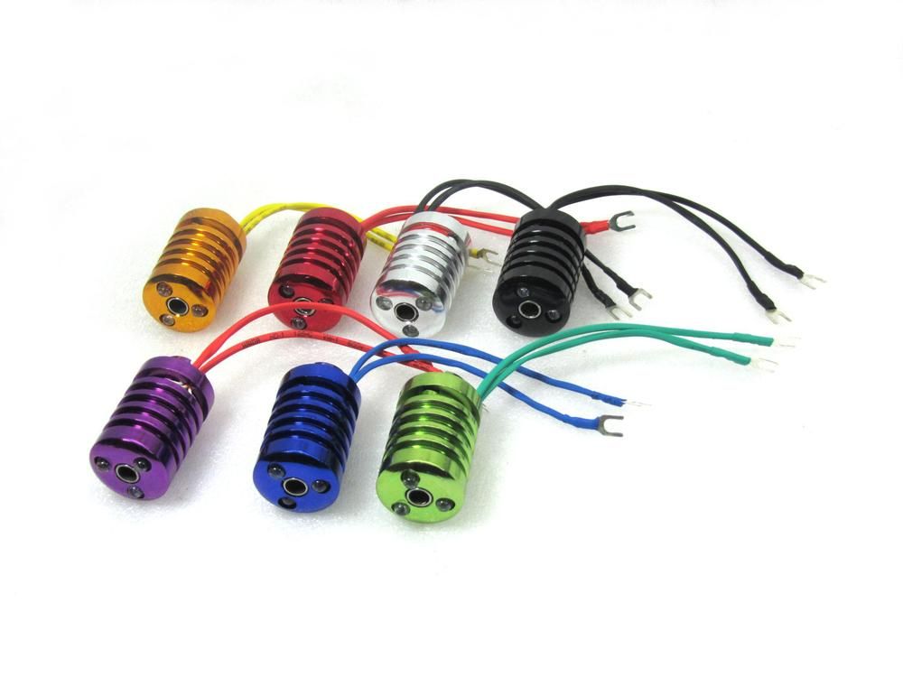 7 LED Light Tattoo Machine Grip Nieuwe Listing Build In Led Lamp Tattoo Grip Gratis verzending