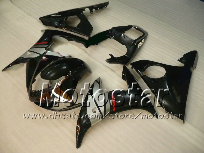 5ギフトハイグレードレーシングフェアリングキット2003 2004 YZF-R6 03 04 YZFR6 YZF R6 YZF600カスタムフェアリングボディキットZS49