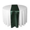 20 stuks Hunter Green SATIJNEN TAFELLOPEN 12quot x 108quot Bruiloftsfeestdecoratie Kies kleur NEW3864778